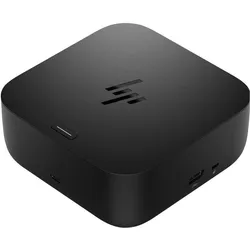 HP USB-C 100W G6 Dock (USB-C), Dockingstation + USB Hub, Schwarz