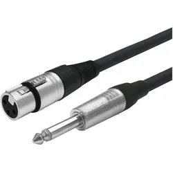 Vivolink XLR F to Mono Jack 6.35mm (1 m, XLR Kabel), Audiokabel