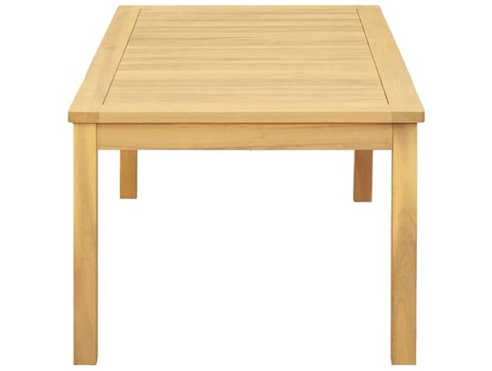 KTHLBRH Couchtisch Akazie hell 110 x 60 x 45 cm Massivholz, stabile Beine, Verwendung im Innen- und Außenbereich, einfache Reinigung