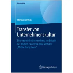 Transfer von Unternehmenskultur, Fachbücher von Markus Liemich
