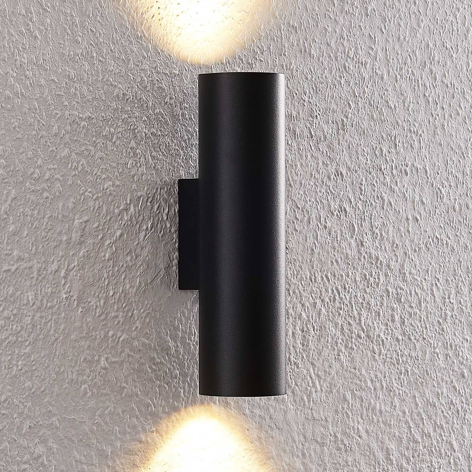 Wall Light Brinja Arcchio, dimmable, Black, Hallway, Aluminium, Modern, Wall Light