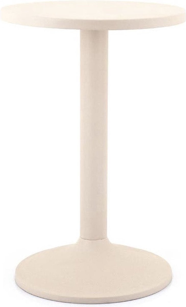 By-Boo Bijzettafel Dash klein - Off White - B: 40 cm, D: 40 cm, H: 62 cm