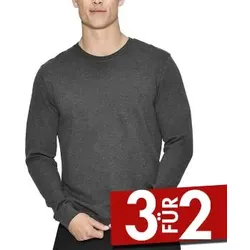 JBS of Denmark Bamboo Blend Shirt Dunkelgrau Medium Herren