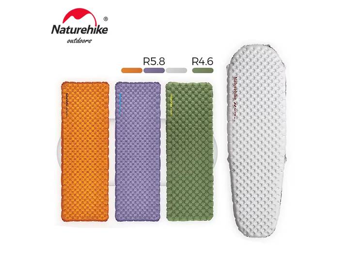 Naturehike – tapis gonflable ultraléger 5.8, coussin de couchage chaud de haute valeur R, tente de Camping en plein air Portable, tapis simple résistant à l'humidité