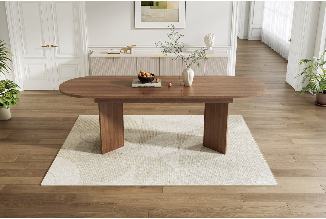 Norden Home 200 cm Extendable Dining Table Walnut