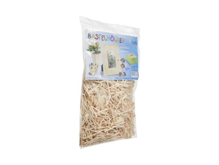 Glorex Bastelhölzer 20 cm 200 Stück