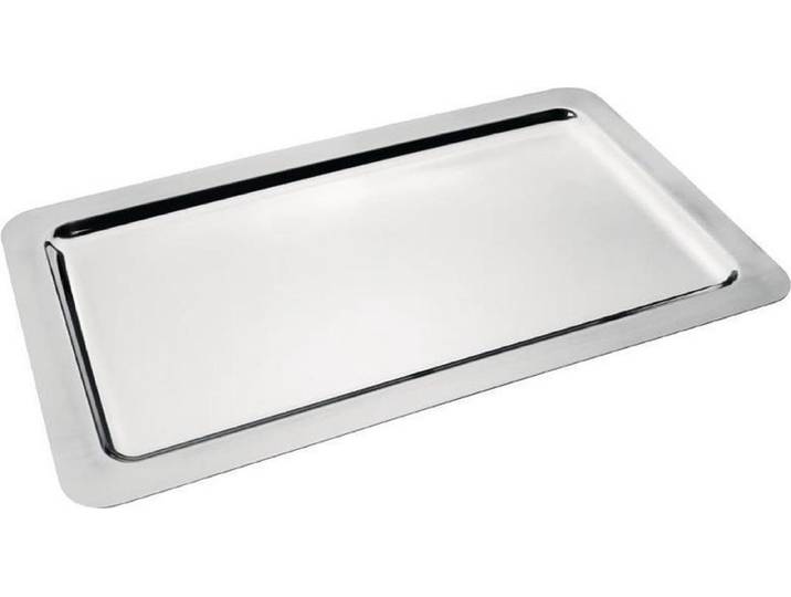 Olympia rechthoekige RVS serveerschaal GN 1/1
