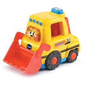 vtech 507804 Baustellenfahrzeug Tut Tut Baby Flitzer, Bagger, mit Licht und Sound