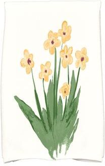 E by Design 18 x 30 inch Pretty Little Flower Kitchen Towel