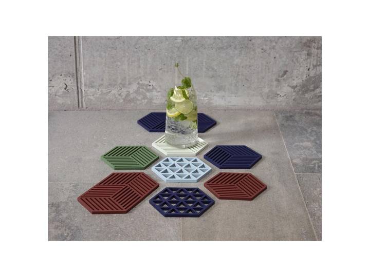 Topfuntersetzer Zone Denmark Grasgrün Silikon B 16 cm