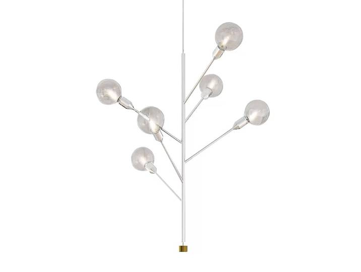 MODOLUCE lampe à suspension BAOBAB (Blanc - Métal et laiton)