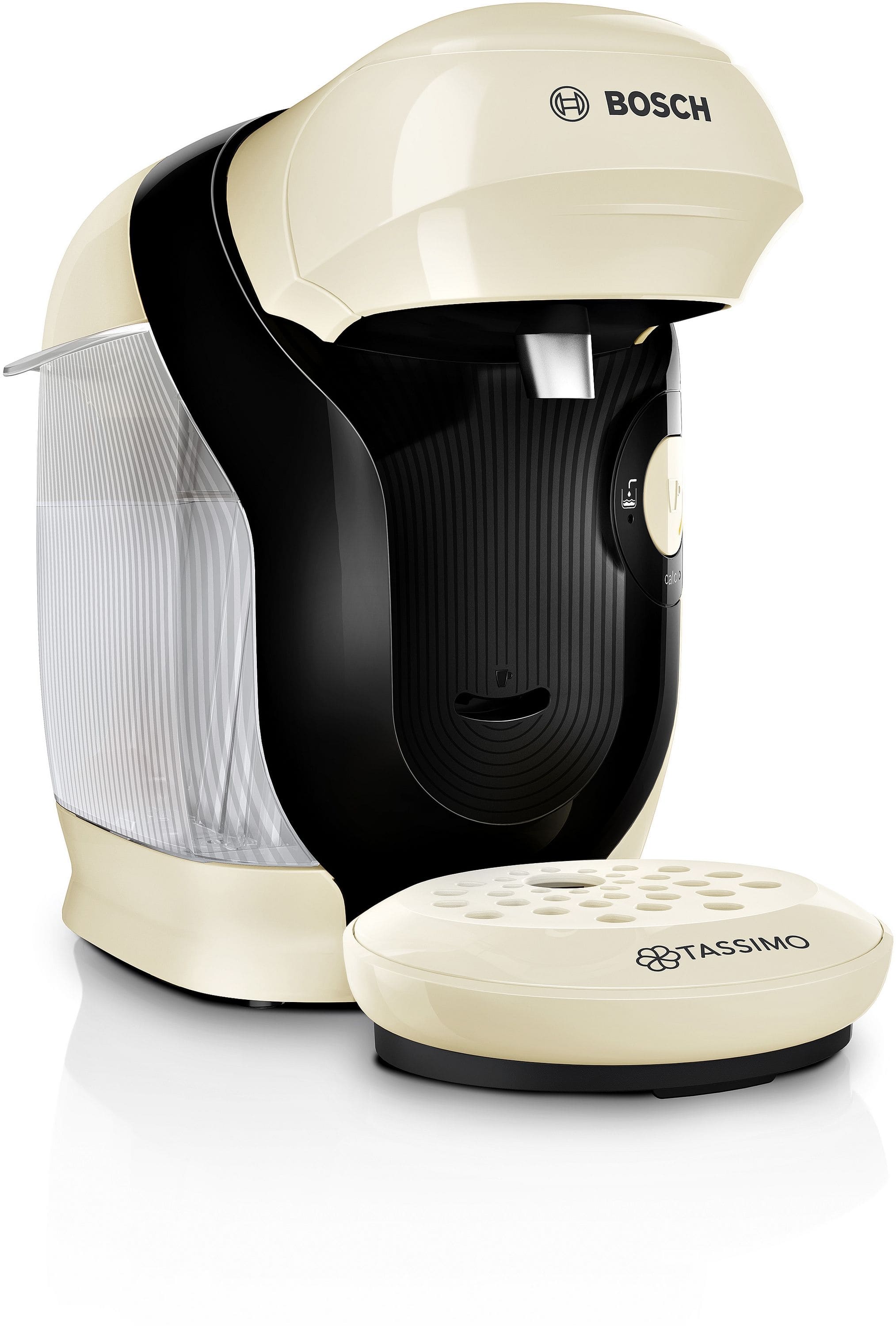 Bosch TAS112E Tassimo Style friendly Kaffeekapsel Maschine (Cremefarben) TAS117E
