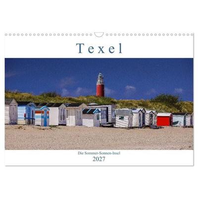 Texel - Die Sommer-Sonnen-Insel (Wandkalender 2027 DIN A3 quer), CALVENDO Monatskalender