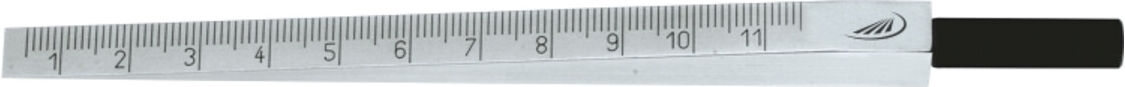 Helios Preisser Messkeil 0,1 mm 0,5-7 mm ; Helios-Preisser (0598103)