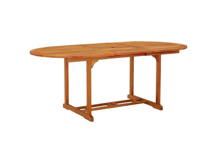 vidaXL Gartentisch 200x100x75 cm Massivholz Eukalyptus
