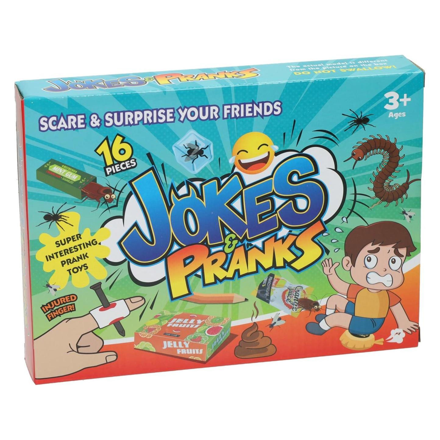 Jono Toys Scherzbox Überrasche deine Freunde - 16 Stück. (64696187)