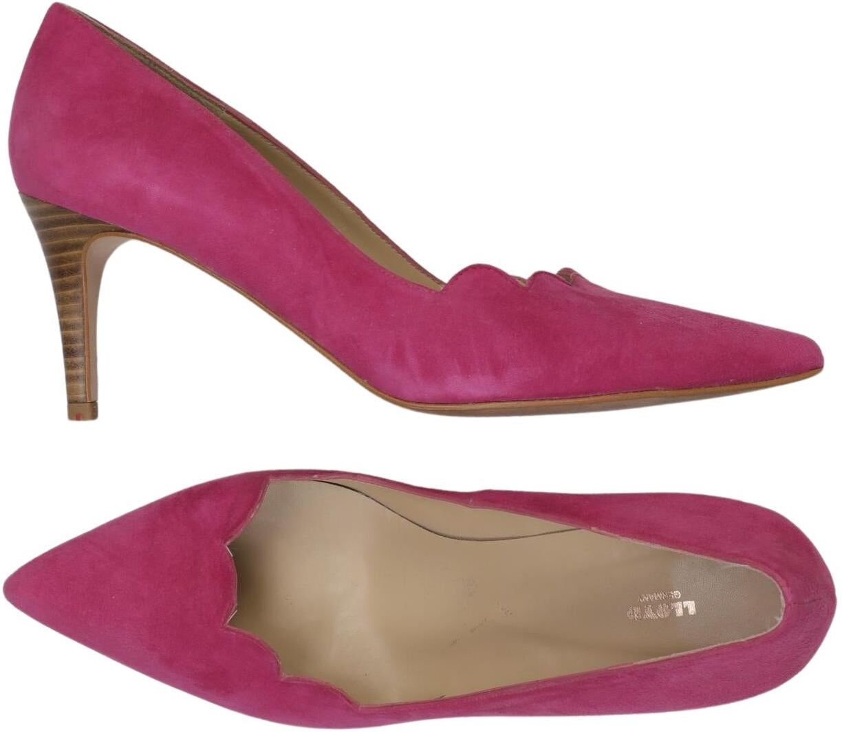 Lloyd Damen Pumps, Pink, Gr. EU 39, Leder - Second Hand