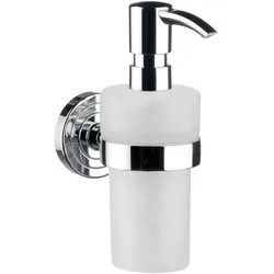 emco polo Seifenspender Kunststoff behälter weiss Kunststoff pumpe, chrom, 072100102 072100102