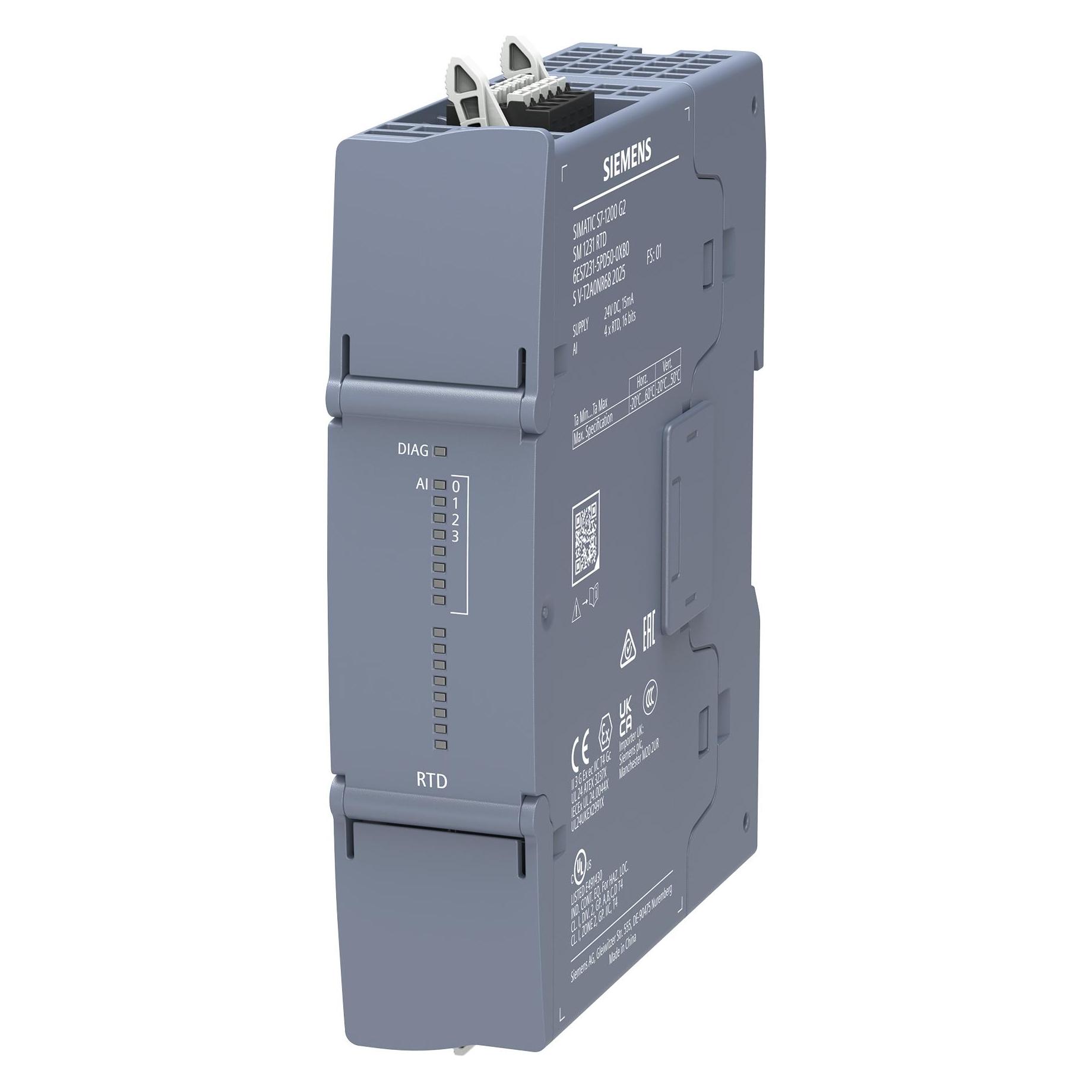 Siemens SM 1231 RTD, AI 4x RTD (6ES72315PD500XB0)