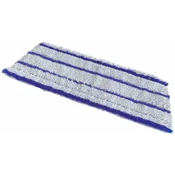 Wischmop Arcora Ultra Runner Blue Velcro Klettmopp 60 cm Microfaser Wischbezug mit Klettrücken, blau-grau