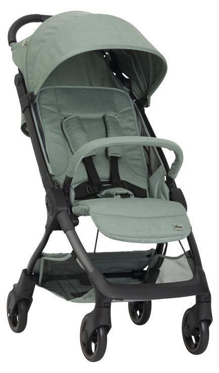 Chicco Buggy We 2 Sage, 5,5 kg, mit Liegeposition und Einhand-Faltmechanismus, ab Geburt bis 22 kg