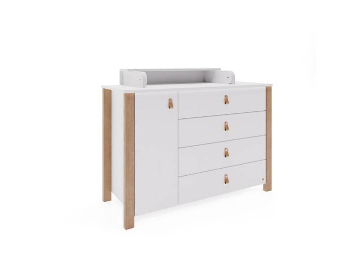 Furnlux Wickeltisch Etude Weiß 50x120x86 cm, Holz, 120x86x120 cm, Baby- und Kindermöbel, Babyzimmer, Wickelkommode & Zubehör, Wickelkommoden