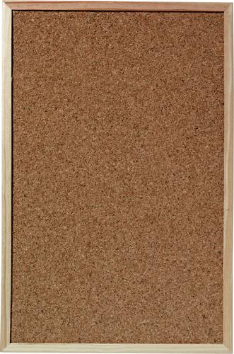 Herlitz 1600030 Korkpinnwand Holz Kork 400mm x 600mm