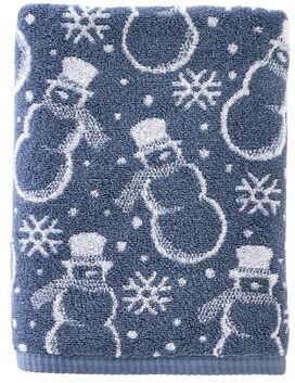 SKL Home Top Hat Snowmen Bath Towel