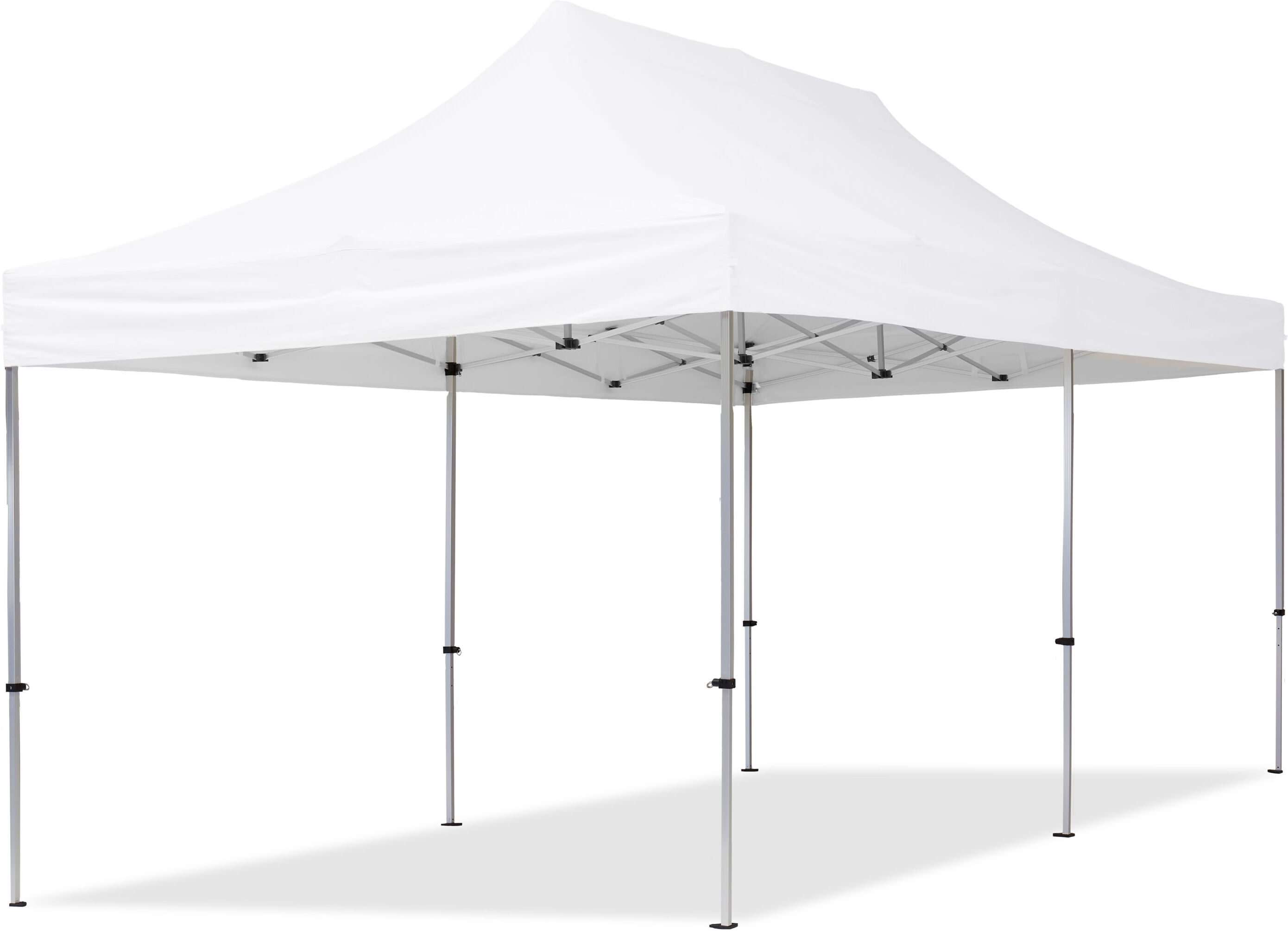 TOOLPORT 3x6m PES 700 Pop up gazebo ECONOMY Aluminium 32 mm, white - (59032)