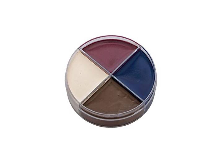 4 kleuren schmink set
