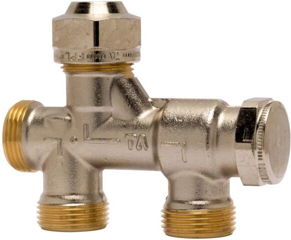 Heimeier Ta-uni Verteiler 50600100 M 22x1,5, DN 10, Einrohr