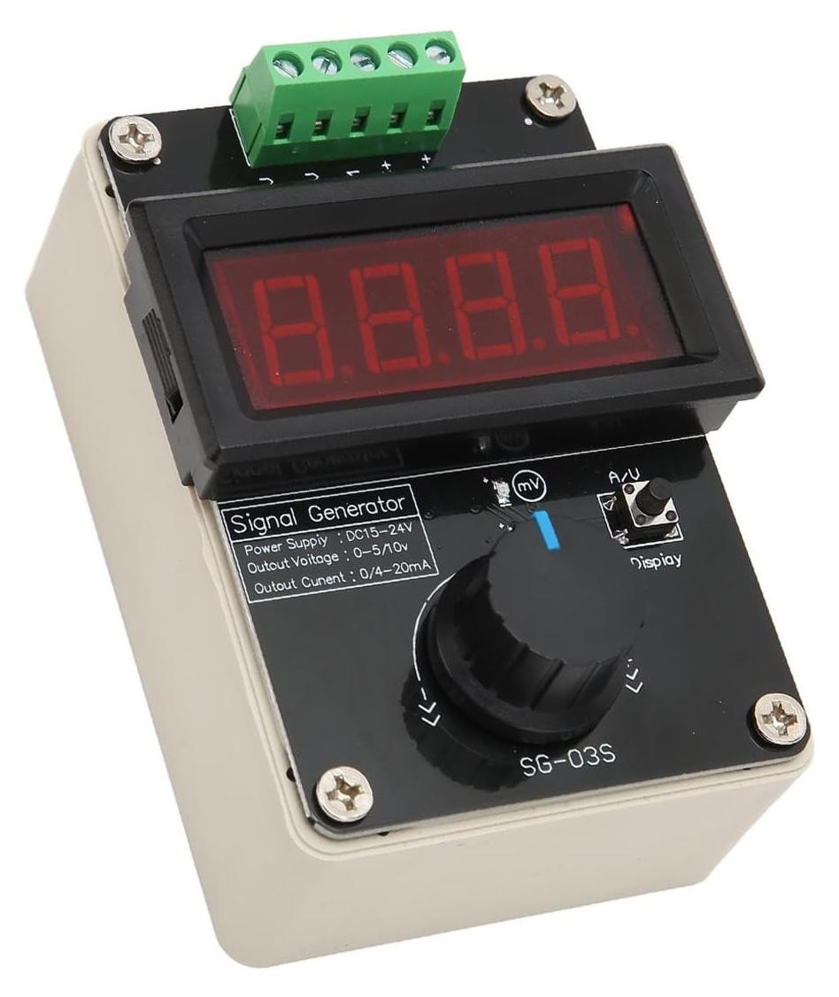 Dripio Signaalgenerator DC 24V voor PLC-tests, 0-10V/0-22mA