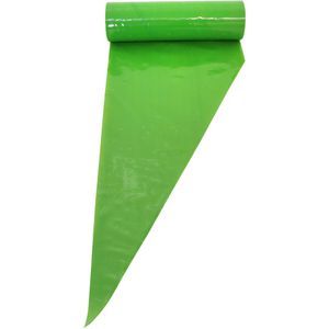 Schneider-GmbH Spritzbeutel 391820, Eco, gerollt, Einweg, aus Kunststoff, grün-transparent, 53 cm, 100 Stück