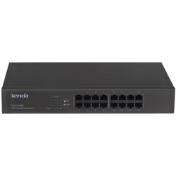 Tenda 16-Port GE TEG1016D (16 Ports), Netzwerk Switch, Blau