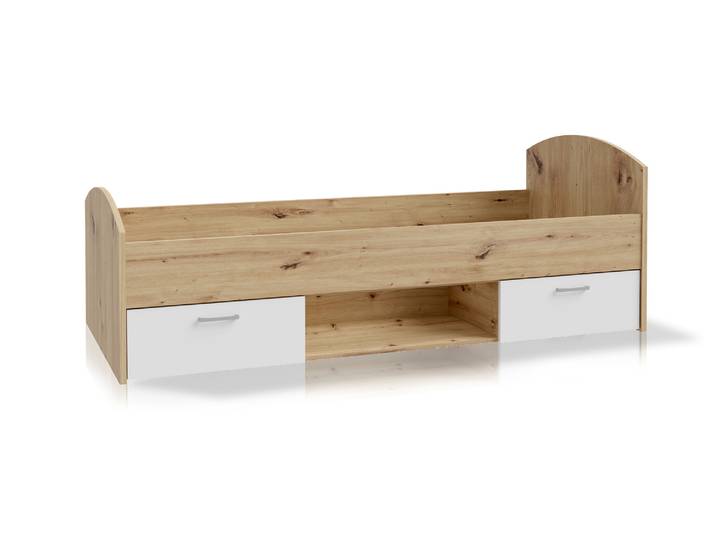 CARLITO Jugendbett / Funktionsbett 90x200 cm, Material