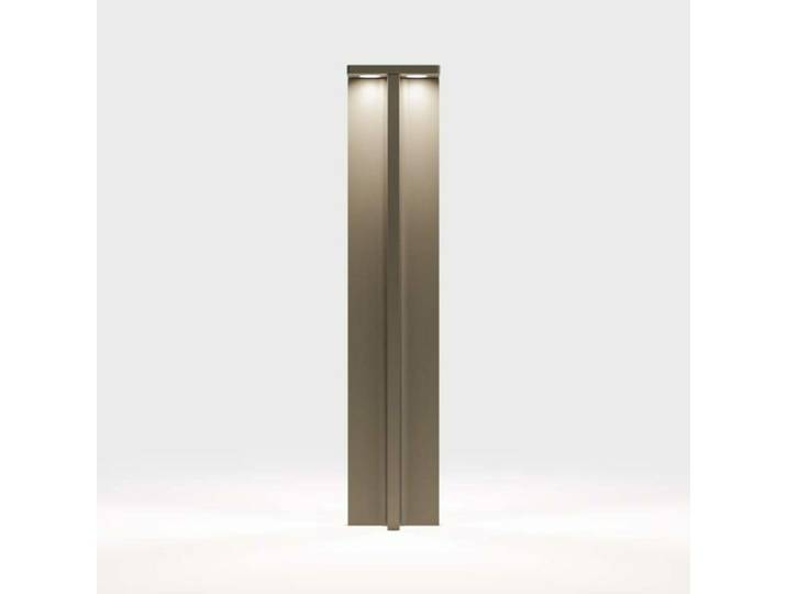 IP44.de Pollerleuchte mir X poller - Braun (cool brown) , 70 Cle