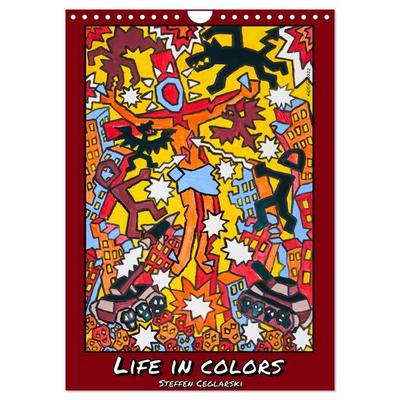 Life in Colors (Wandkalender 2027 DIN A4 hoch), CALVENDO Monatskalender