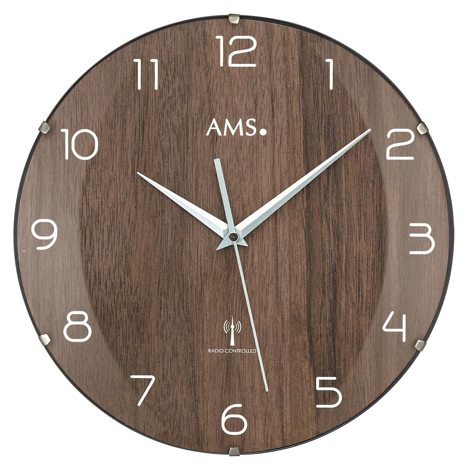 AMS Wandklok Radiogestuurd 5558