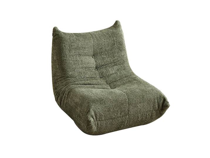 SITZSACK Ergonomischer aus Chenille & Memory-Schaum, Montagefrei