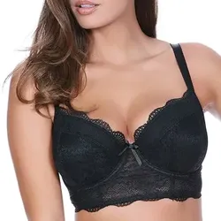 Freya BH Fancies Underwire Longline Bra Schwarz I 65 Damen