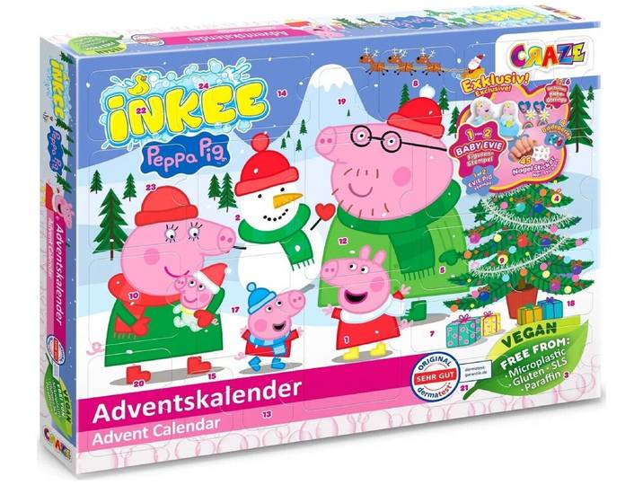 Craze Adventskalender Inkee Peppa Pig