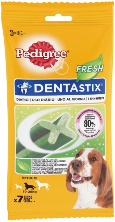 PEDIGREE DENTASTIX FRESH MEDIUM X5