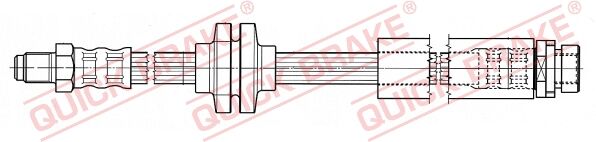 Quick Brake Bremsschlauch 35.902 Für Volvo