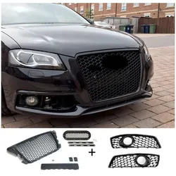 Kühlergrill Front Waben-Grill Lüftungsgitter passend für Audi A3 8P 08-13