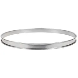 Matfer Bourgeat Flacher Tortenring Edelstahl 28cm