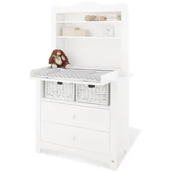 Wickelkommode Florentina (LBH 77x103x180 cm) - weiß - LBH 77x103x180 cm
