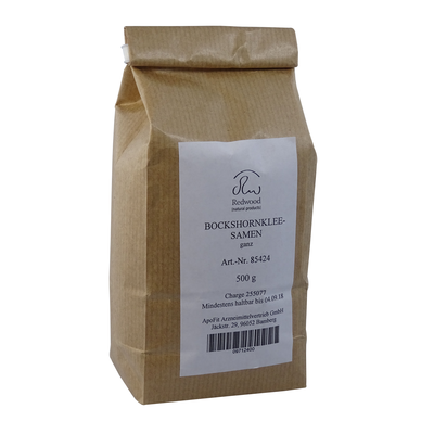 ApoFit Medizin- und Naturprodukte GmbH BOCKSHORNKLEESAMEN ganz 500 g 09712400