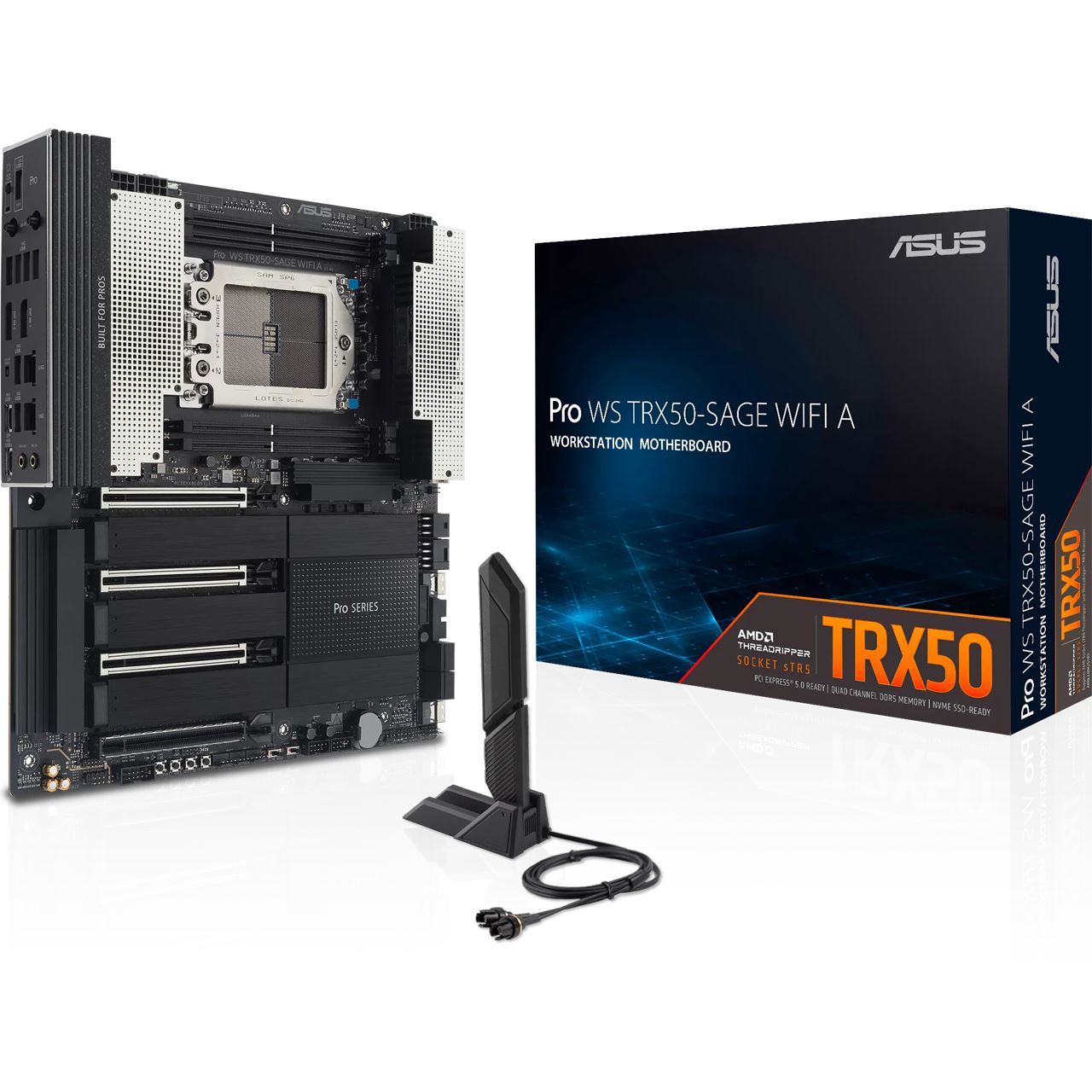 Asus Pro WS TRX50-Sage WIFI A AMD TRX50 So.sTR5 DDR5 Reg-ECC EATX Retail