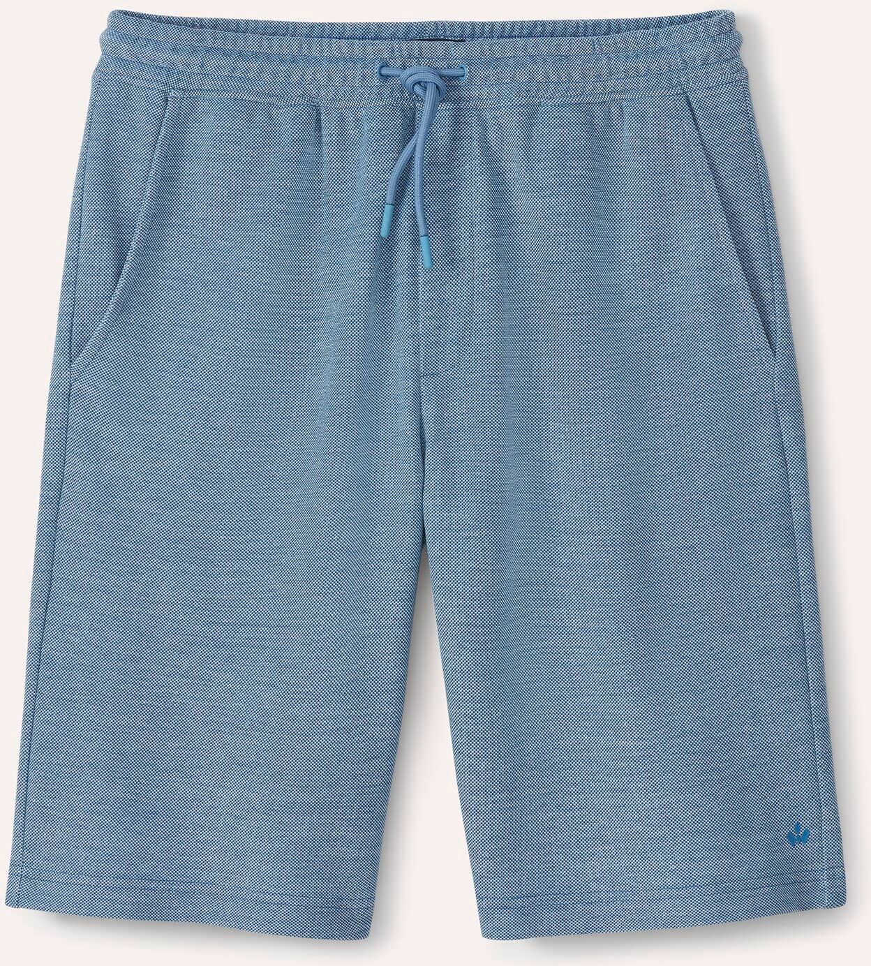 Walbusch Freizeitshorts Extraglatt, , Farbe Blau, 25, bequeme Baumwollmischung pflegeleicht Herren