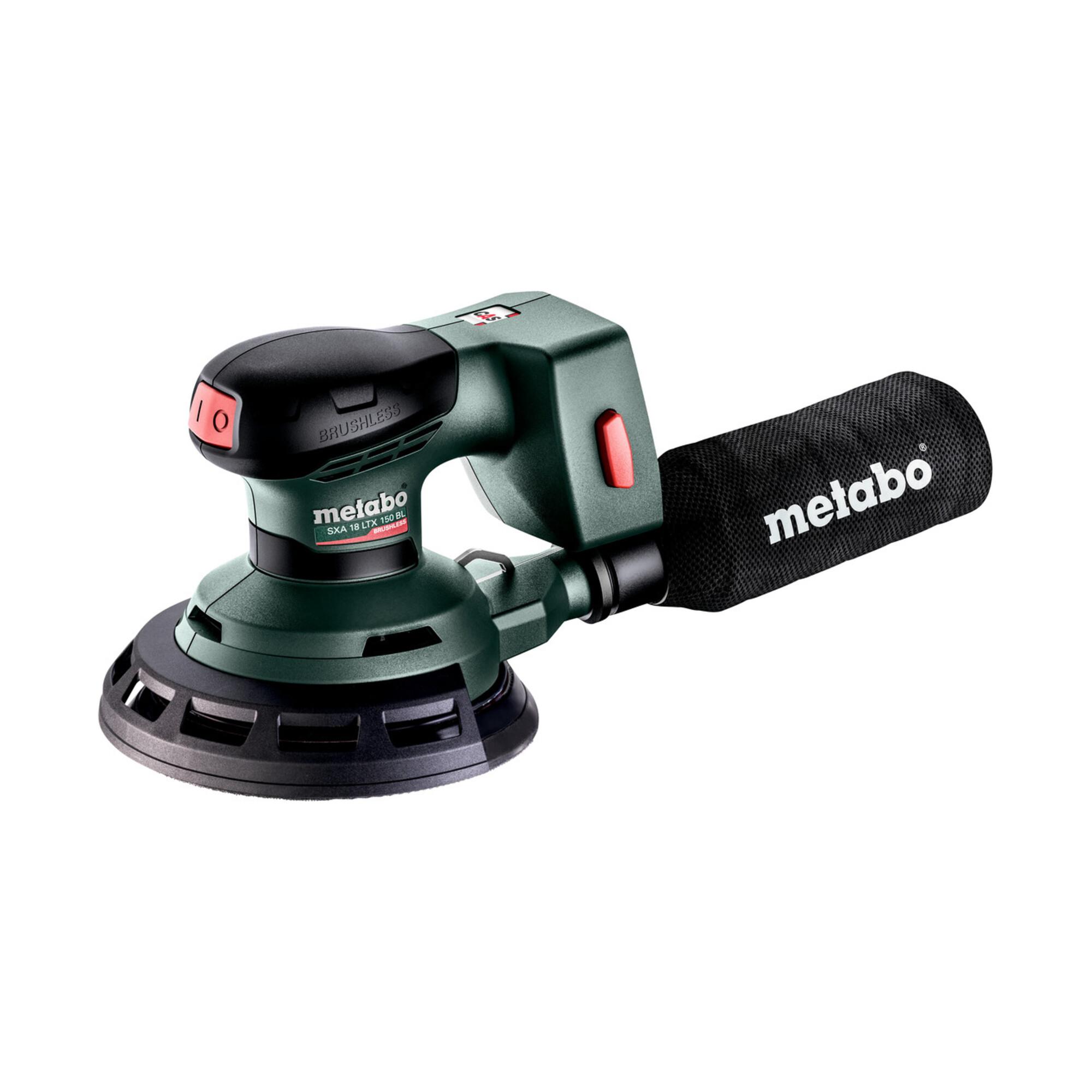 Metabo Akku-Exzenterschleifer SXA 18 LTX 150 BL mit 150 mm Schleifteller ; Karton (600411850)